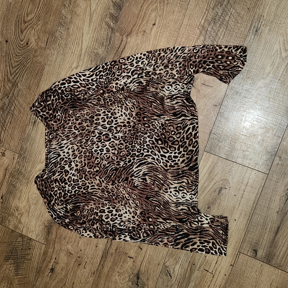 Fashion Nova | All Caught Up Leopard Skirt Set - Taupe/combo - Picture 8 of 10